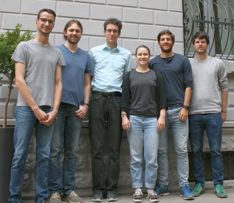 Group picture of lab retreat 2019 in Milan, IT